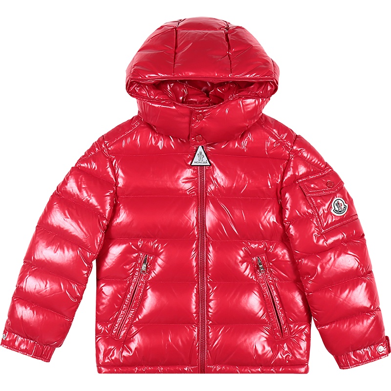 MONCLER 蒙克莱 男女童通用款聚酰胺连帽鹅绒羽绒服 4185205 68950