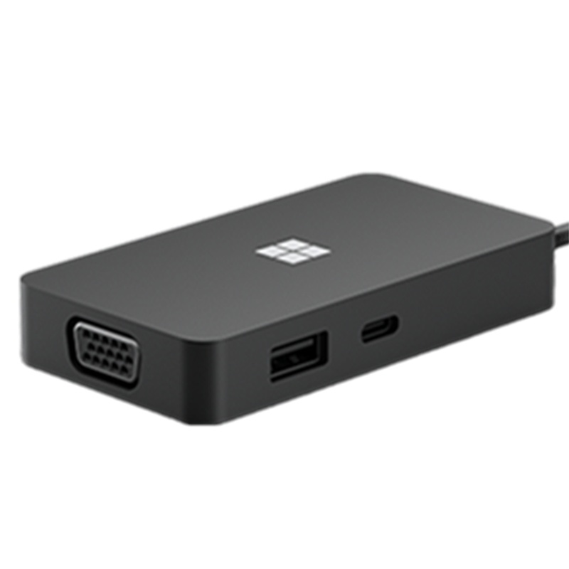 微软(Microsoft) USB Type-C扩展坞黑色 适用于 Pro7 X Book3 2 Go2 Laptop3