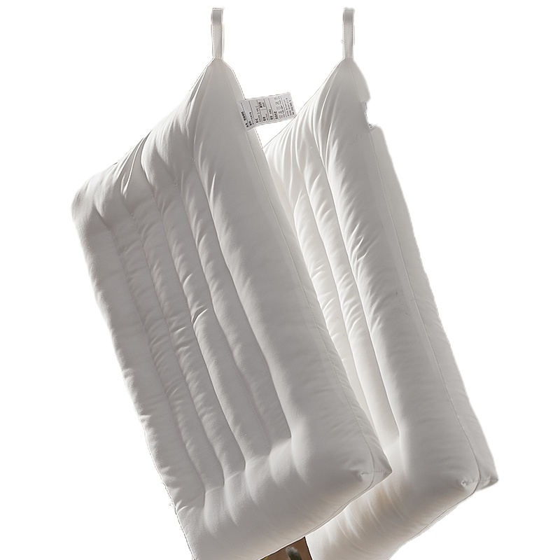 莫兰迪高低枕头家用成人枕芯矮枕