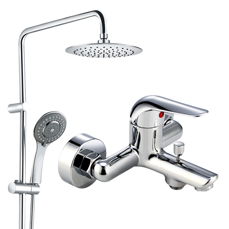 摩恩铜花洒淋浴花洒套装家用淋雨喷头套装沐浴花洒套装淋浴器