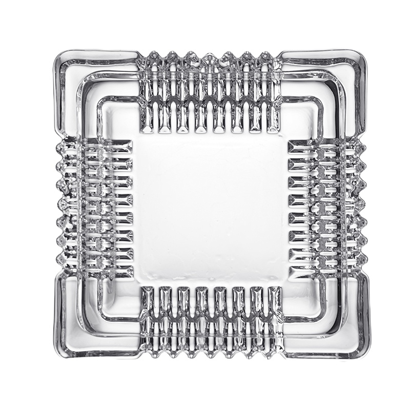 优淘客 玻璃 烟缸 烟灰缸 大方形 145*145mm