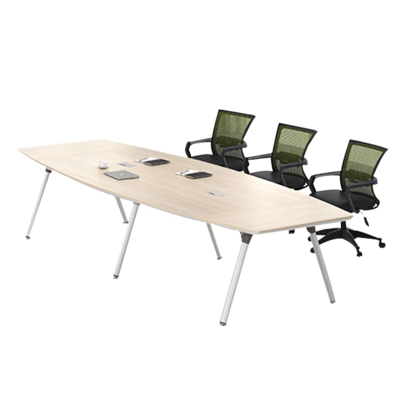 [理政] 板式会议桌 钢架会议桌 简约现代长条桌 接待桌 商务洽谈桌 培训长桌