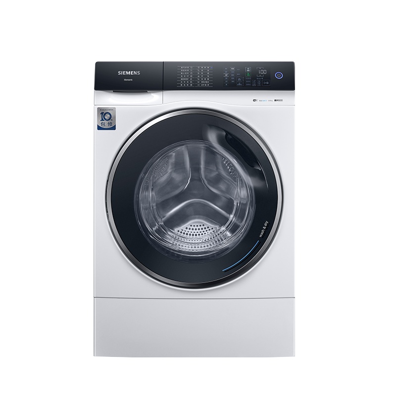 西门子(SIEMENS)12/8公斤 滚筒洗干一体机 抗皱护衣 杀菌除螨 快洗快烘XQG120-WS74D3X00W