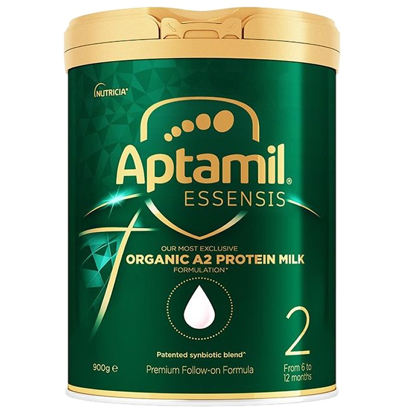 原装进口澳洲爱他美光熠A2绿罐婴幼儿牛奶奶粉2段(6-12个月)900g