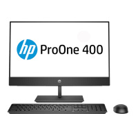 惠普 ProOne400G4一体机 i3-8100 4G 1T 23.8寸IPS宽屏背光显示器独显键鼠win10
