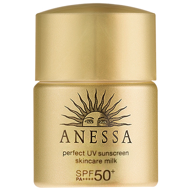 资生堂,SHISEIDO 新版安耐晒防晒霜 金瓶防晒 12ml 日本产