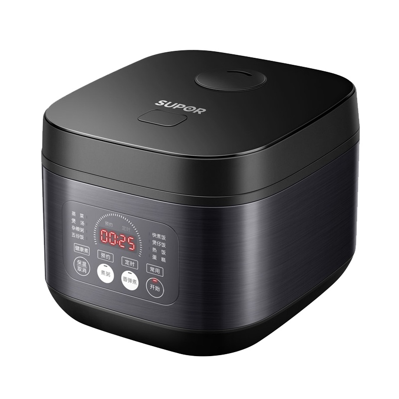 苏泊尔(SUPOR)电饭煲电饭锅5L铜晶不粘内胆2-8人前置大屏面板杂粮养生饭多功能家用智能电饭煲SF50FC996