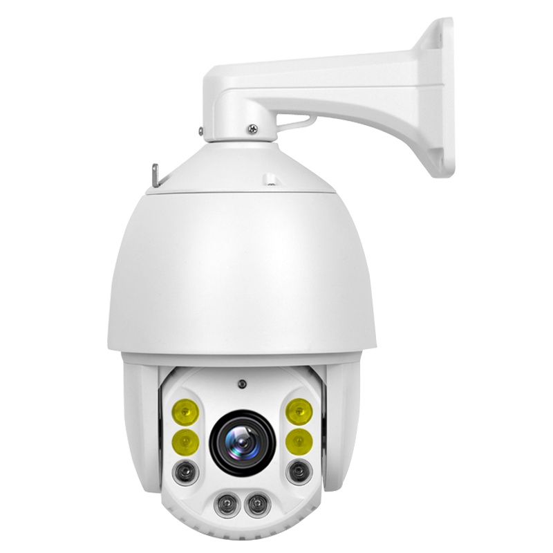 4g无线监控器摄像头wifi手机远程全彩夜视高速激光球机监控器高清野外户外360度全景