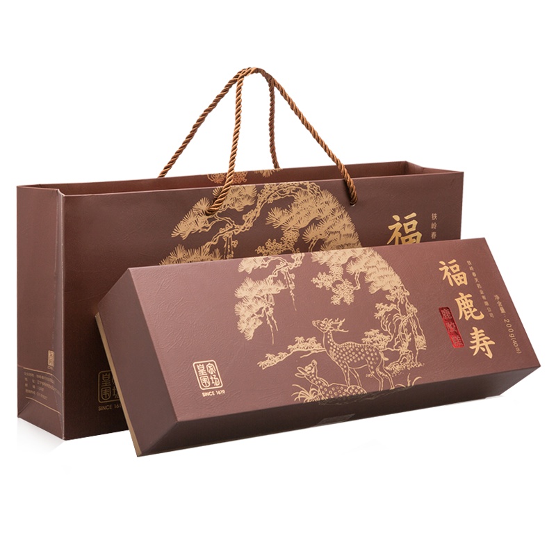 东阿阿胶 福鹿寿鹿胶糕200g/盒 阿胶膏 即食固元膏 DEEJ 官方旗舰店