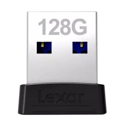 雷克沙(Lexar)S47 U盘 128GB 高速USB3.1 迷你电脑车载U盘 读速250MB/s