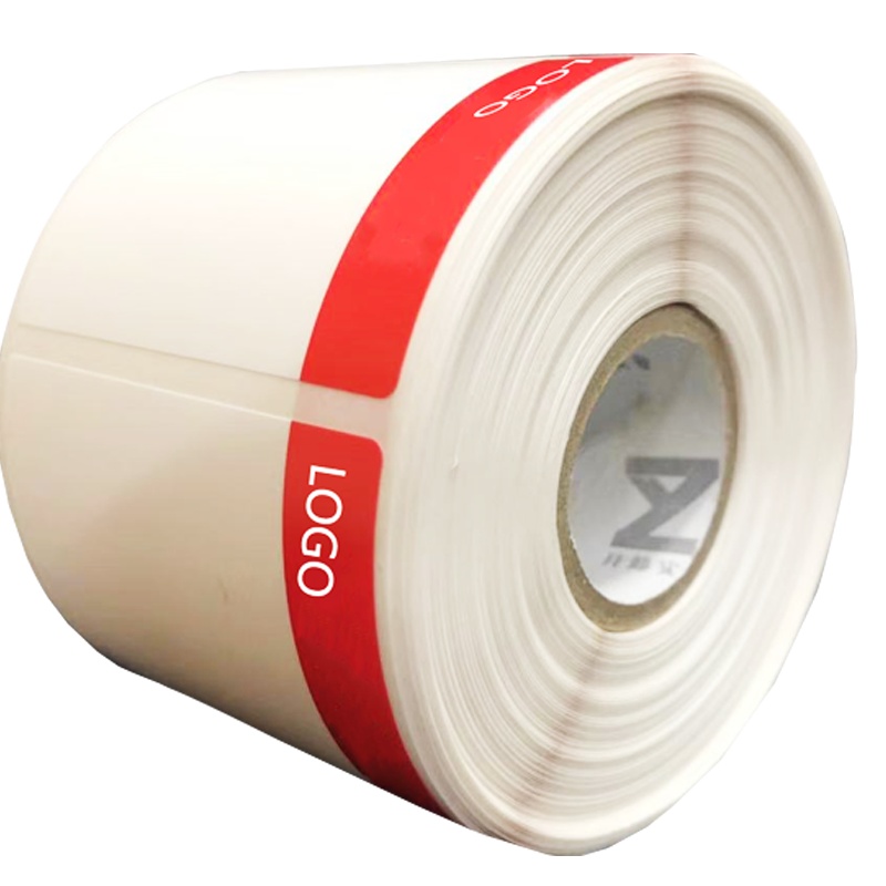 开仰(KAIYANG)PM-5240-W-LT 预印logo设备标签不干胶标签纸52*40mm/500片/卷 白色