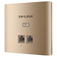 TP-LINK 300M无线面板式AP薄款香槟金 TL-AP300I-POE