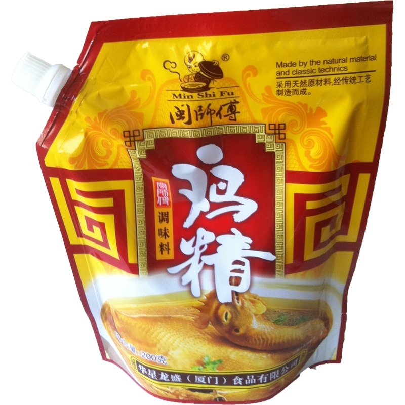 平价鸡精调味料 家庭厨房日用调料 闽师傅200克x1袋