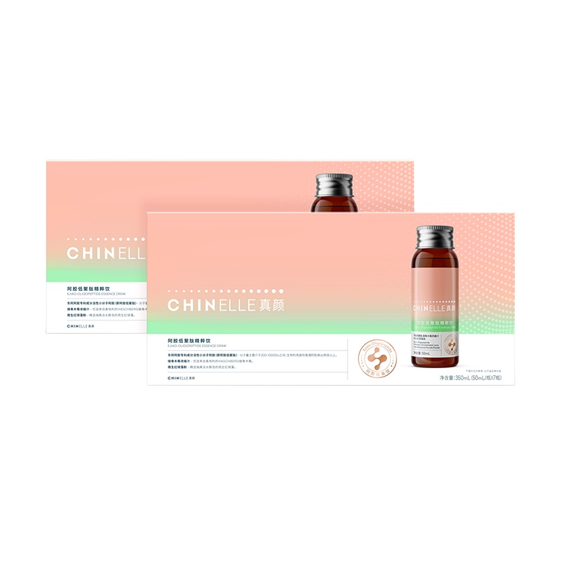 东阿阿胶真颜小粉支 真颜阿胶精粹饮阿胶低聚肽胶原蛋白饮1盒