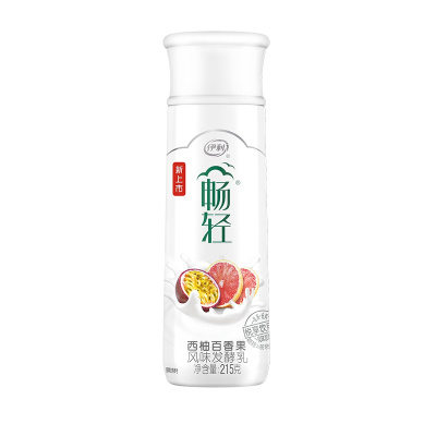 伊利畅轻风味发酵乳(西柚百香果)215g