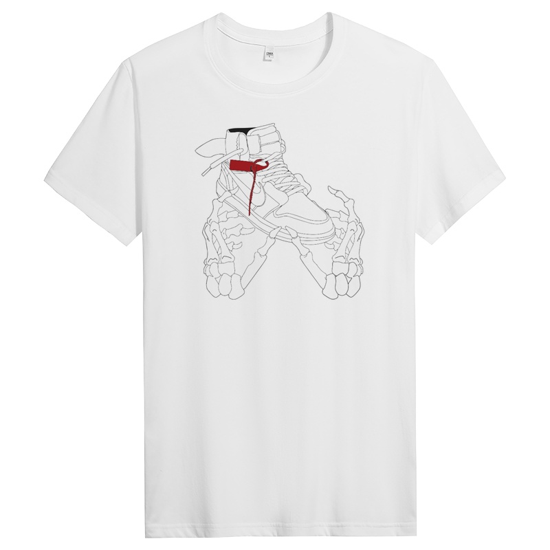 男士夏季圆领纯棉短袖t恤男生半袖体潮流时尚 DT11194