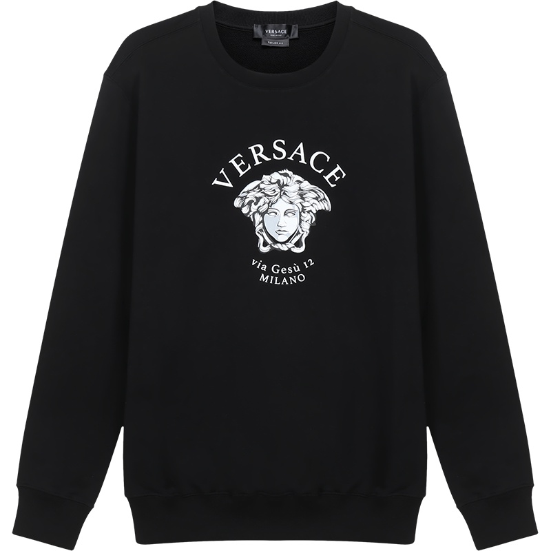 VERSACE 范思哲 男士 棉质圆领长袖卫衣运动衫 A88693 A231242