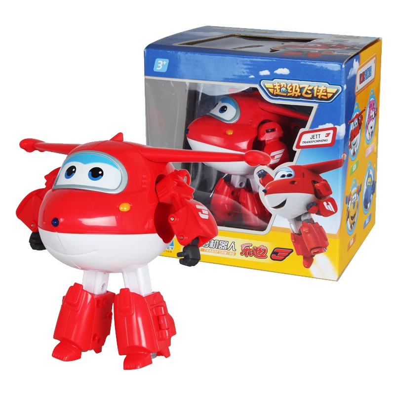 奥迪双钻超级飞侠第九季动漫大号变形机器人乐迪小爱金小子儿童益智玩具740273巴奇