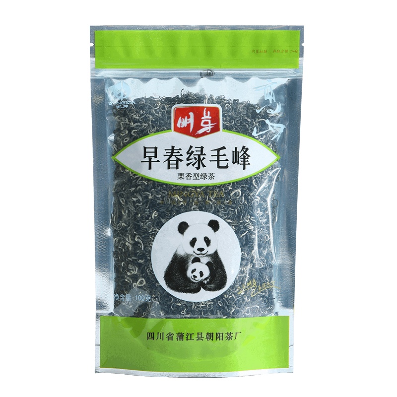 明芽2020新茶绿茶早春绿毛峰毛尖浓香耐泡100g
