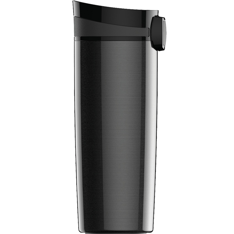 瑞士sigg希格保温水杯男女咖啡杯商务办公茶杯便携车载杯创意个性高档 棕黑色470ml