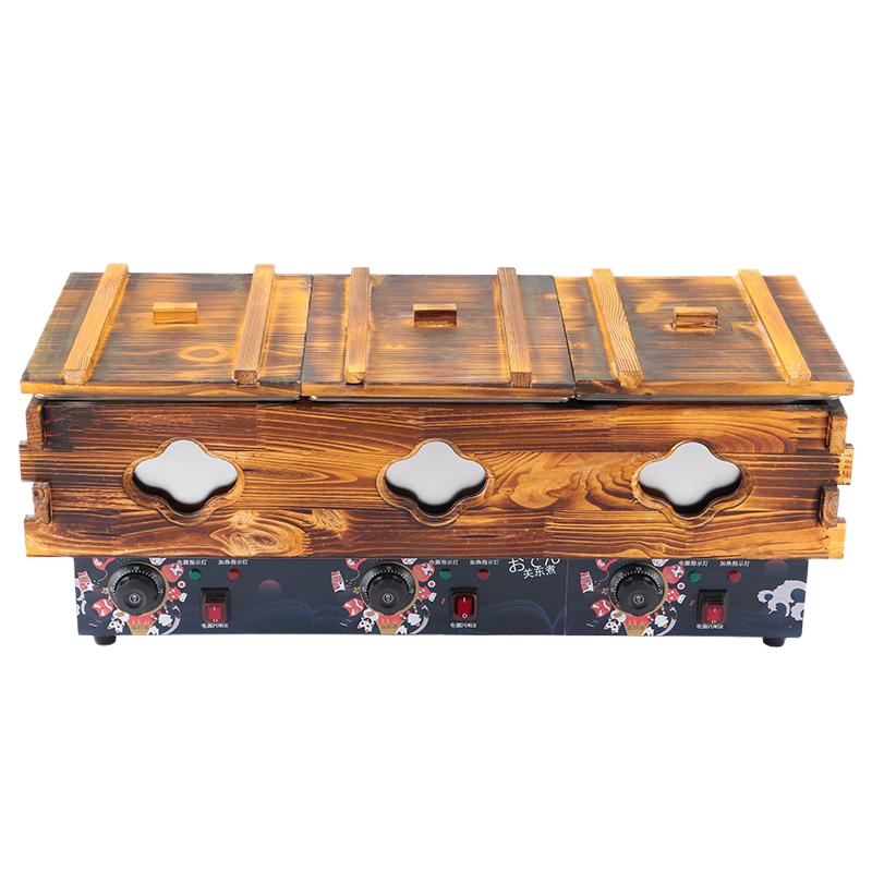 关东煮机器商用电热煮面炉串串香设备锅双缸黄金蛋麻辣烫机关东煮格子锅