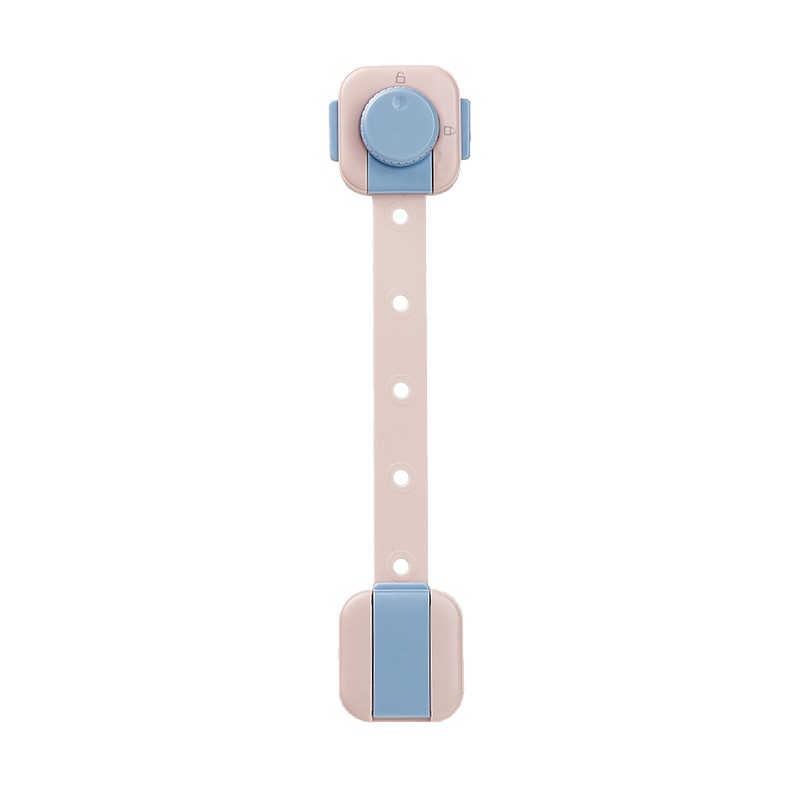 babycare儿童防护锁 宝宝防夹手抽屉锁婴儿防护锁冰箱锁柜子锁 维尔粉 4150