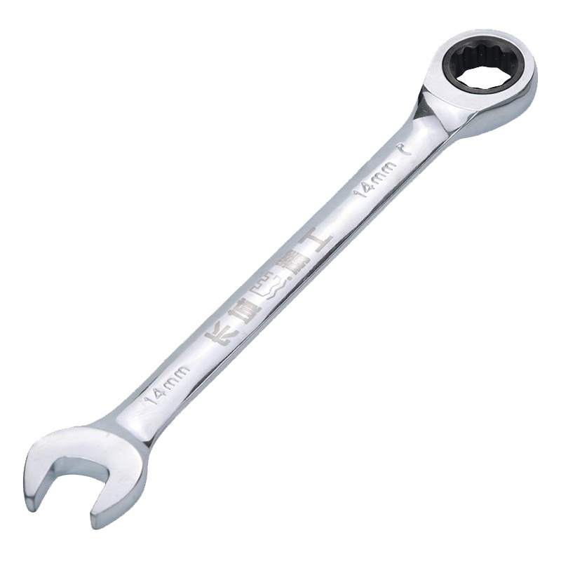 长城精工 棘轮两用扳手 两用开口梅花棘轮扳手 22mm 317622