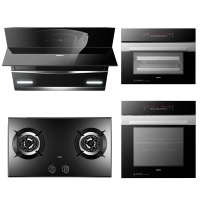 老板(ROBAM) 油烟机灶蒸箱烤箱套餐侧吸27A5+57B0T+R073+S273抽油烟机烟灶套装 厨电套装