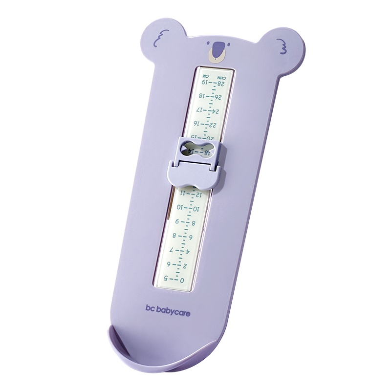 babycare宝宝儿童量脚器家用 幼儿买鞋量脚神器 鞋码脚长测量尺尤加利考拉