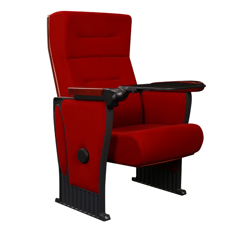 【红心家居】剧院软包连排椅礼堂椅报告厅阶梯教室会议椅