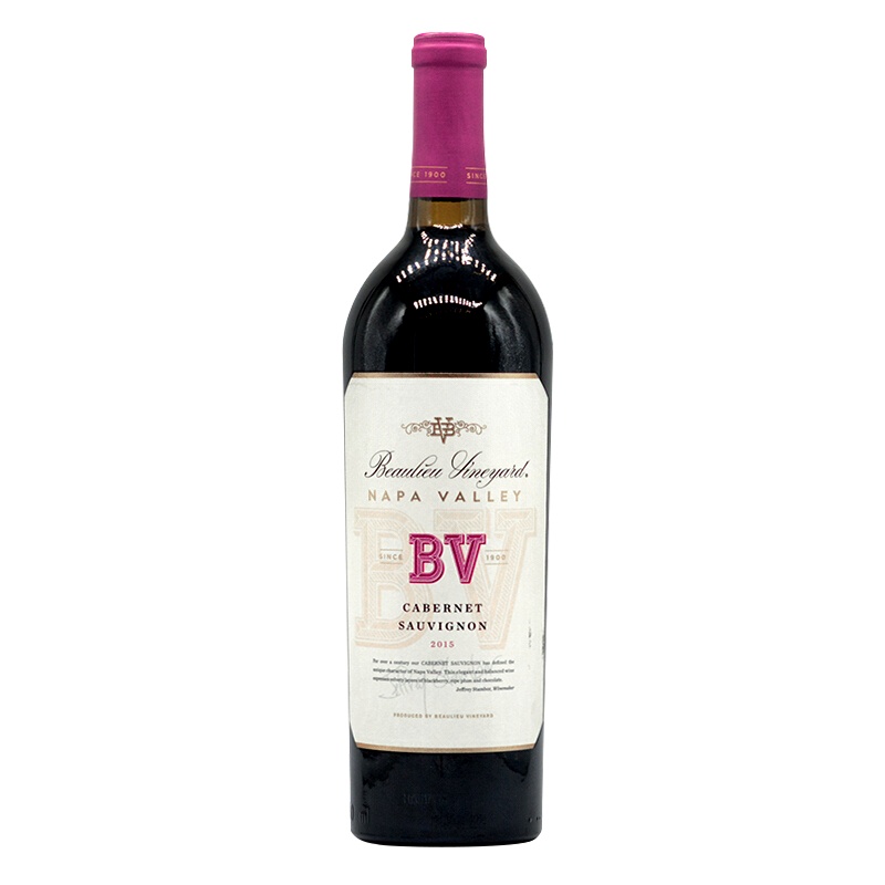 璞力酒庄(Beaulieu Vineyard) BV赤霞珠干红葡萄酒750ml 红酒 美国进口