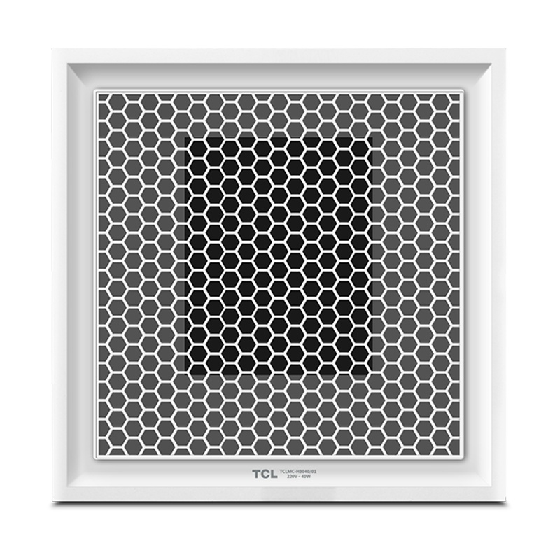 TCL集成吊顶嵌入式多吊顶适用冷风扇凉霸H3040/01厨房卫生间浴室适用 垂直吹风自然风静音耐用
