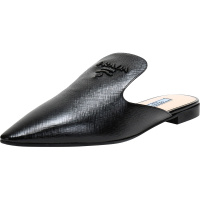 PRADA 普拉达 女士皮革平底鞋皮鞋拖鞋 1S538L 3A9S