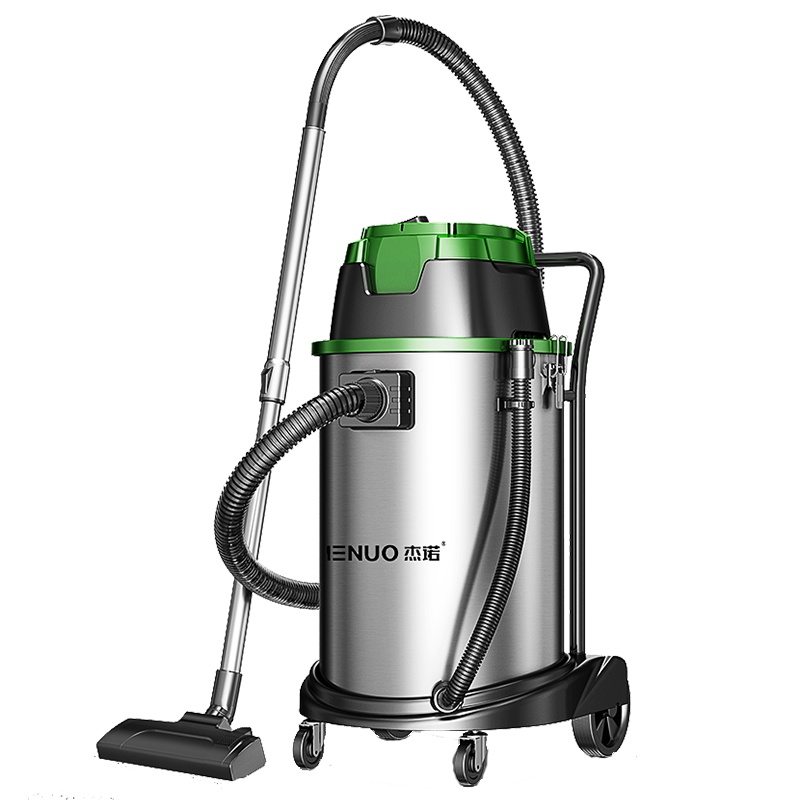 杰诺吸尘器JN802-60L大功率1800W商用工业桶式干湿吹三用大吸力酒店宾馆地毯装修洗车场工厂车间60L