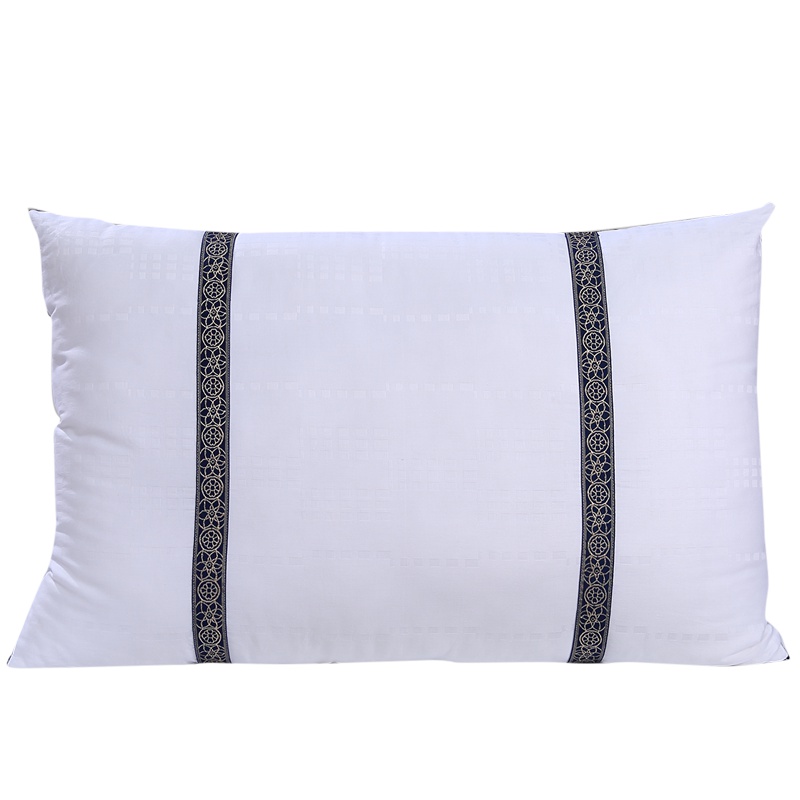 富安娜(FUANNA)家纺纯棉枕芯全棉枕头单人宿舍学生成人枕睡眠护颈椎枕一对拍2尊享