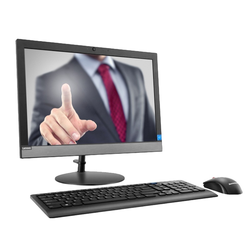 联想(Lenovo)扬天S2310商用一体机 J4005/4G/1T/WIFI上网/带摄像头/正版WIN10/19.5英寸 黑色 商用办公 企业采购 家用娱乐