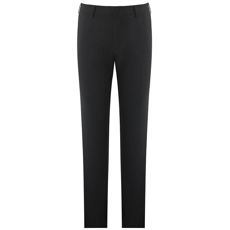 诺丁山新款男士休闲裤时尚休闲藏蓝色直筒长裤子NB580233