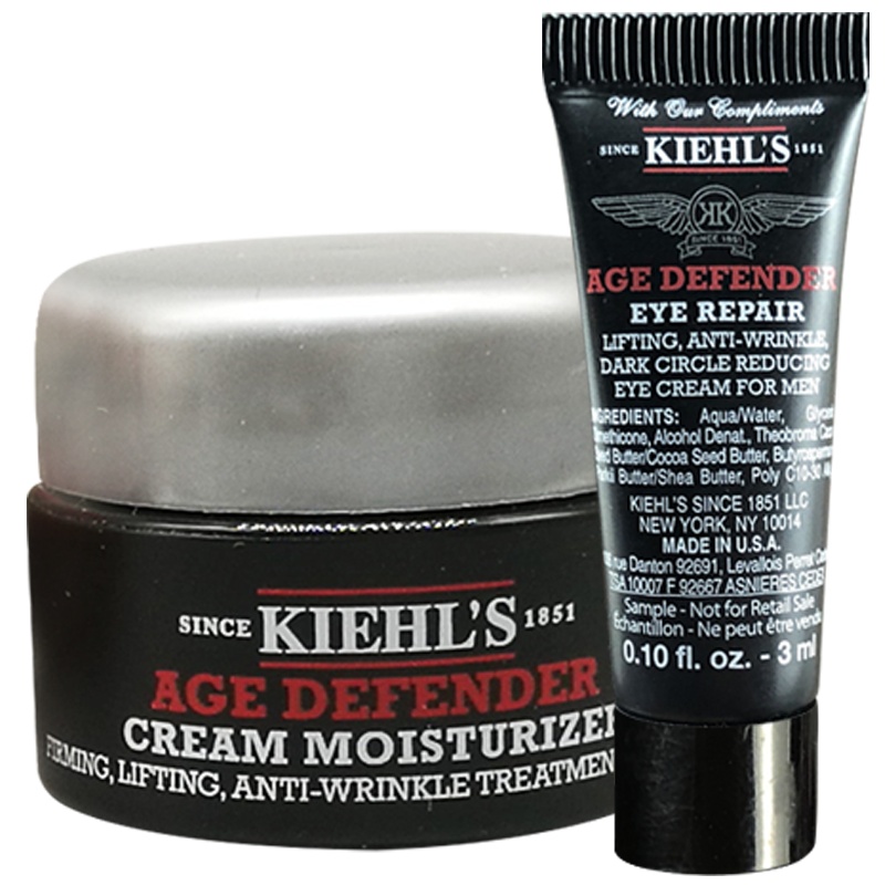 科颜氏(Kiehl's)男士淡纹紧实霜7ml+科颜氏男士淡纹紧实修护眼霜3ml*2