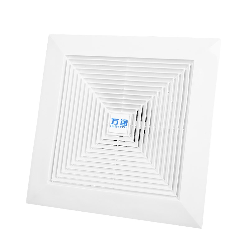军根排风扇卫生间抽风机厨房300X300嵌入吸顶式排气扇换气扇