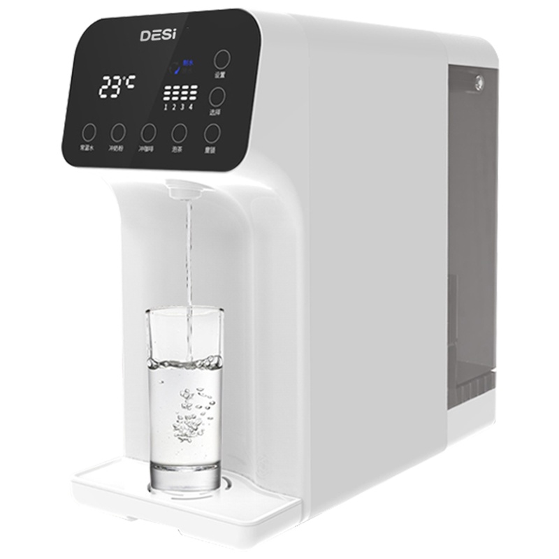 德思（DESI）家用净化直饮加热一体机DSJS-K1 台式速热免安装 反渗透纯水机 即热式茶吧机 前置净水器