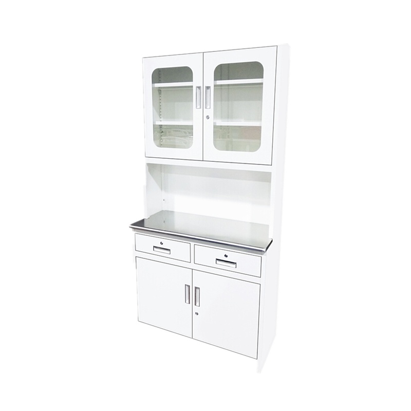 欧宝美办公家具资料档案柜医疗器械柜储物柜药店药品纯白拆装加厚板