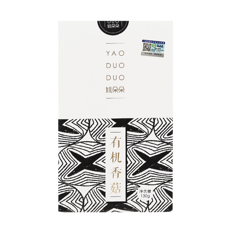 姚朵朵 有机香菇130g*1盒