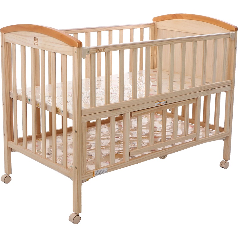 gb好孩子 多功能婴儿床环保实木拼接床摇篮婴儿床 MC306-J311