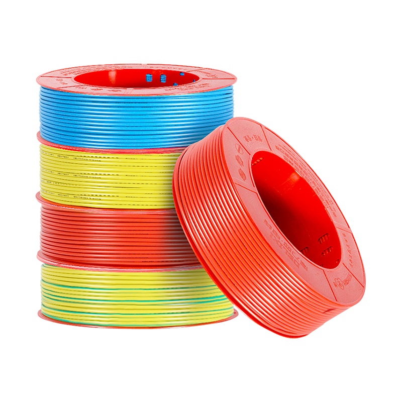 德力西电线家用BV2.5国标铜芯线1.5/4/6平方10单股单芯家装硬电缆