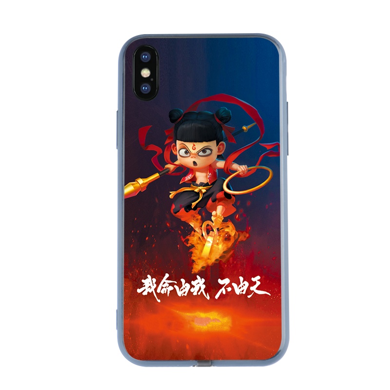 poddities苹果系列手机壳iPhoneXS防摔发光手机壳手机套iPhone XS通用