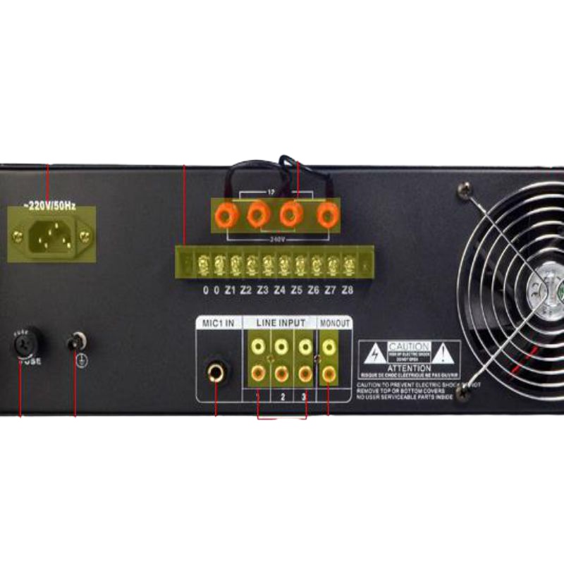 IP1500W 菱声 网络功放机 配解码器