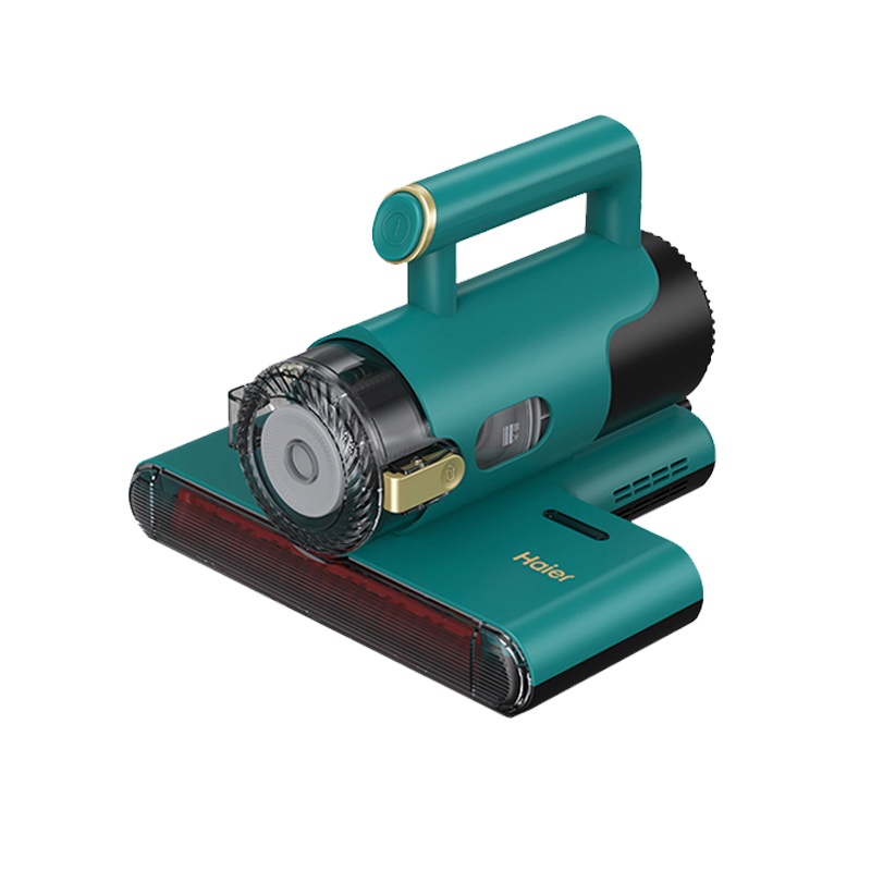 海尔(Haier)除螨仪家用小型手持床上大吸力去螨虫神器紫外线杀菌除菌猫毛宠物床垫吸尘HZ-C741W