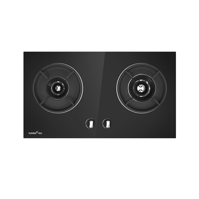 迅达HGB8311B燃气灶嵌入式钢化玻璃天然气灶猛火双灶