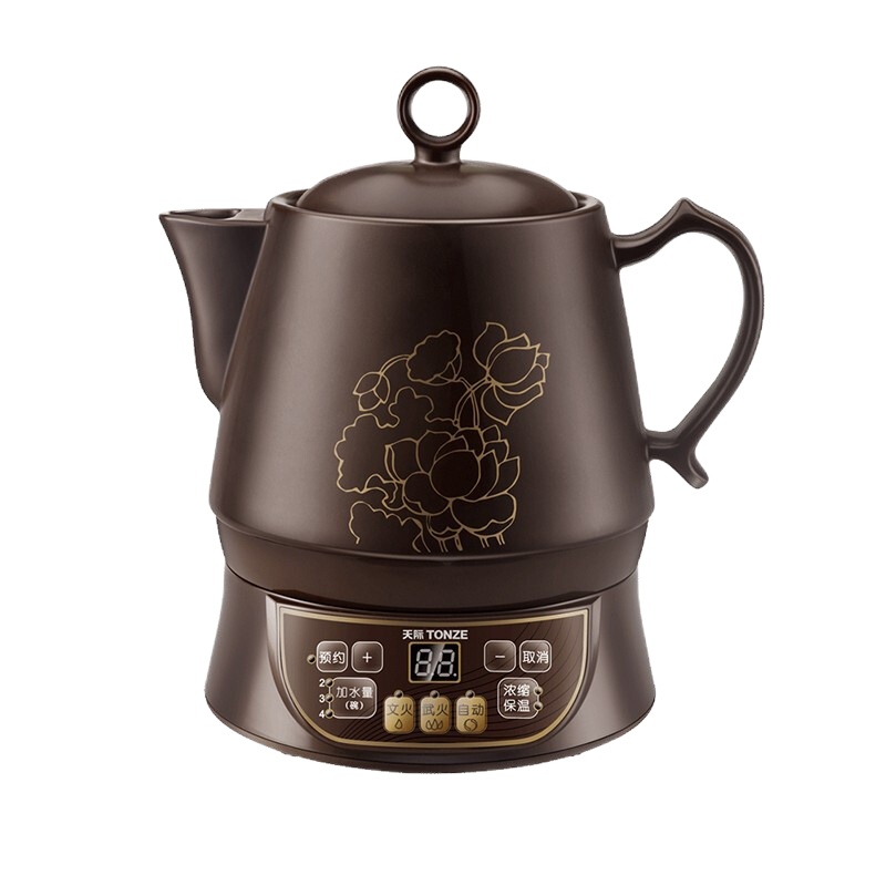 天际(TONZE)养生壶中药壶养生壶电药锅煎药罐分体式陶瓷胆智能熬药中药锅 全自动煎药壶中药壶3升BJH-W400K