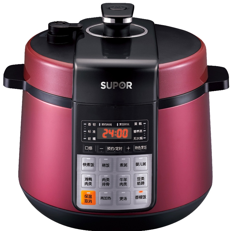 SUPOR/苏泊尔 CYSB50YC17Q-100电压力锅5L智能高压锅双胆正品联保